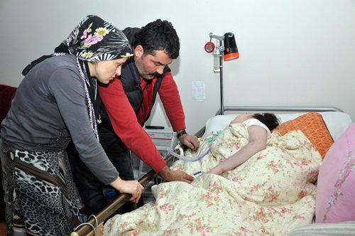 CİHAZLARA BAĞLI YAŞAYAN DİCLE’NİN DRAMI