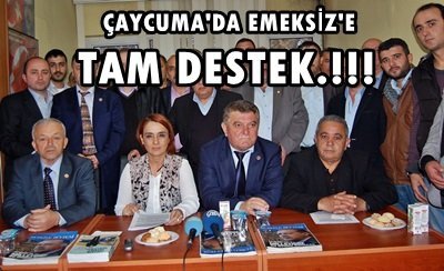 Partililerden Başkan Av. Vedat Emeksiz’e Destek! (Görüntülü)