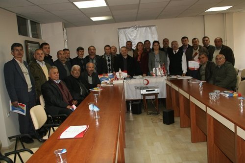 DEVREK KIZILAY ŞUBESİ’NDEN MUHTARLARA BİLGİLENDİRME SEMİNERİ