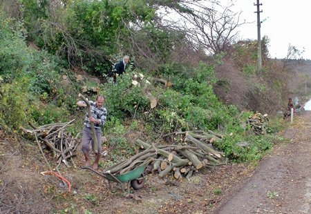 FİLYOS-GÖKÇELER ARASI YOL ÇALIŞMASI (GÖRÜNTÜLÜ)