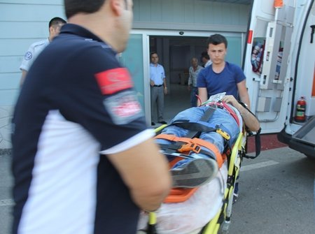 ARACI TAKLA ATAN SÜRÜCÜ ŞANS ESERİ KURTULDU