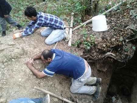 BARTIN’DA KAÇAK KAZI OPERASYONU