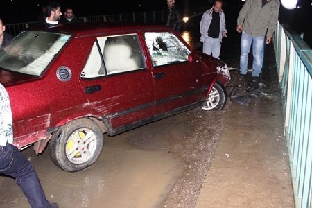 KÖPRÜ BARİYERLERİ FACİAYI ÖNLEDİ