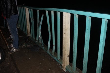 KÖPRÜ BARİYERLERİ FACİAYI ÖNLEDİ