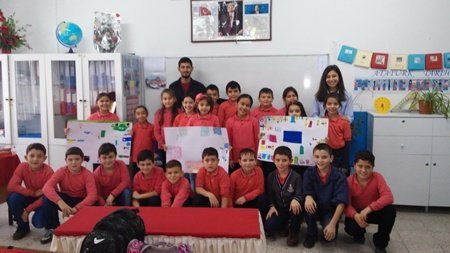 MİNİK ÖĞRENCİLER ÇEVRE ETKİNLİĞİNDE BULUŞTU