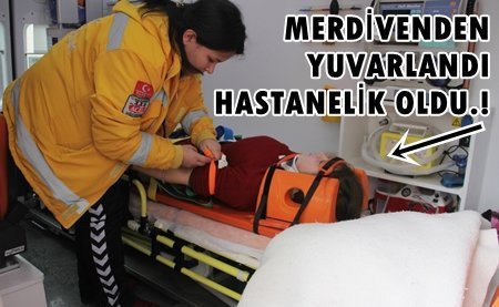YUVARLANAN ÖĞRENCİ HASTANELİK OLDU