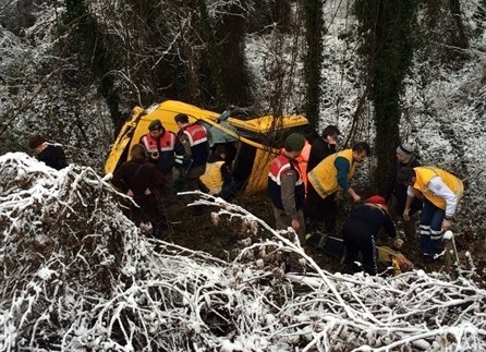 Kar Kazaları Beraberinde Getiriyor