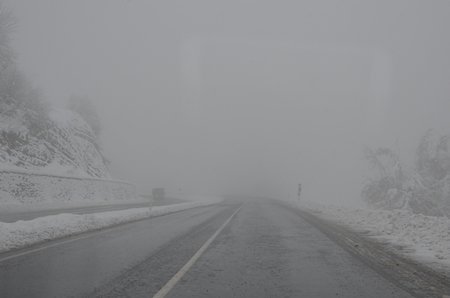 Zonguldak’ta Sis Etkili Oldu