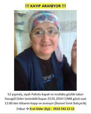 4 GÜNDÜR KAYIP OLAN KADININ HAYATINDAN ENDİŞE EDİLİYOR