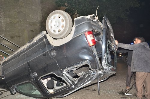 ZONGULDAK’TA TRAFİK KAZASI: 6 YARALI