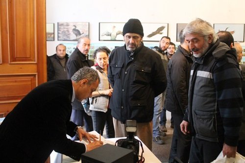ZONGULDAK KUŞLARI SERGİSİNE YOĞUN İLGİ