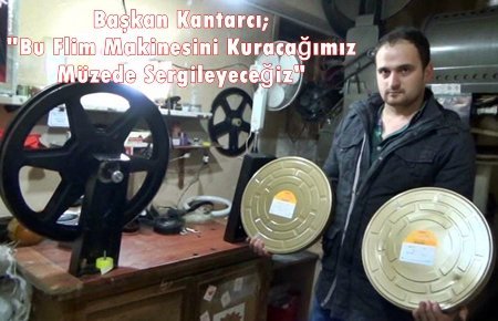 50 YILLIK FİLM MAKİNESİ MÜZEDE SERGİLENECEK