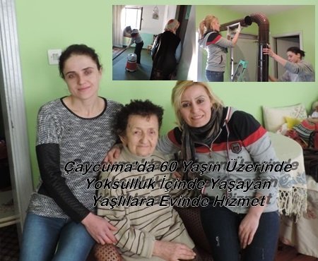 SOSYAL YARDIMLAŞMA VAKFINDAN YAŞLILARA EVİNDE HİZMET