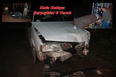 EREĞLİ’DE KAZA: 1’İ AĞIR 6 YARALI