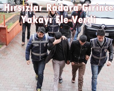 EV FARELERİ RADARLA YAKALANDI