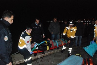 ALKOL KOMASINA GİREN KİŞİYİ AĞABEYİ BULDU