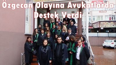AVUKATLAR, ÖZGECAN’IN ÖLDÜRÜLMESİNİ PROTESTO ETTİ