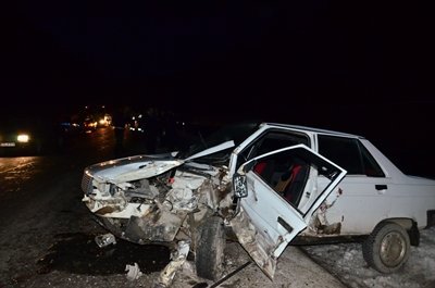 ZONGULDAK’TA TRAFİK KAZASI: 1 YARALI