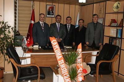 DİYANET-SEN’DEN MÜFTÜ ARCAKLIOĞLU’NA HAYIRLI OLSUN ZİYARETİ