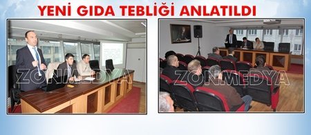 Esnaflara Yeni Gıda Tebliği Anlatıldı