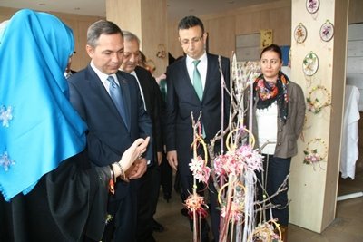 DEVREK BELEDİYESİNDEN  “KOZA EL ÜRÜNLERİ SERGİSİ”AÇILIŞI