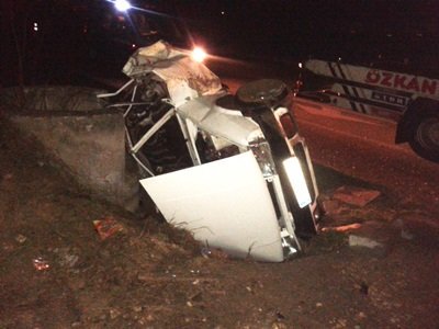 KASTAMONU?DA TRAF?K KAZASI: 1 ÖLÜ