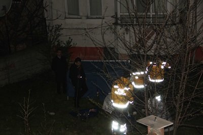 YANARAK 3. KATTAN ATLADI, FECİ ŞEKİLDE CAN VERDİ