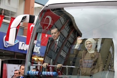 CUMHURBA?KANI ERDO?AN KARABÜK BELED?YES?'N? Z?YARET ETT?