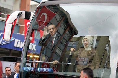 CUMHURBA?KANI ERDO?AN KARABÜK BELED?YES?'N? Z?YARET ETT?