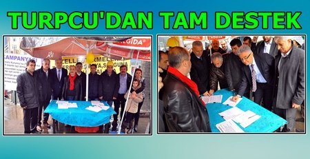 Aday Adayı’ndan İmza Kampanyasına Destek