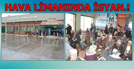 Uçak Seferine Meteoroloji Engeli.! (Görüntülü)