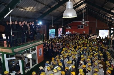 MADENDE ÖLEN 263 ??Ç? DUALARLA ANILDI