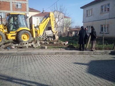 SALTUKOVA?DA ?ÇME SUYUNA PEYZA? ÇALI?MASI YAPILDI