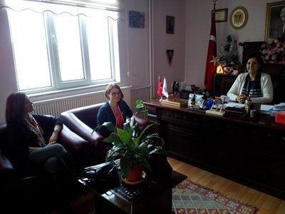 KÖKTÜRK VE ?EKERC??DEN BA?KAN GÜNE??E Z?YARET