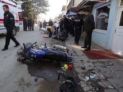 DADAY'DA MOTOS?KLET KAZASI: 2 YARALI