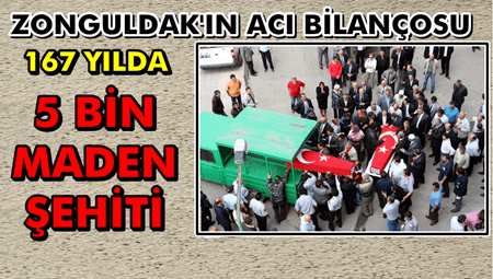 ZONGULDAK EN ÇOK ACIYI MADENLERDE YAŞADI