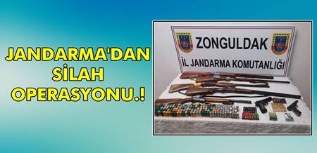 ALAPLI’DA SİLAH OPERASYONU