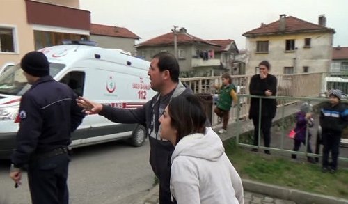 KAZA YAPAN O?LUNUN YER?NE GEÇMEK ?STED?, KOM?ULARI ?HBAR ETT?