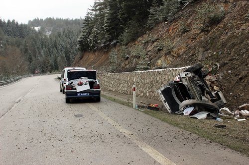 KASTAMONU’DA TRAFİK KAZASI: 3 YARALI