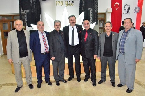 TÜRK POL?S TE?K?LATI?NIN 170. KURULU? YILDÖNÜMÜ ZONGULDAK POL?SEV?NDE RESEPS?YON DÜZENLEND?