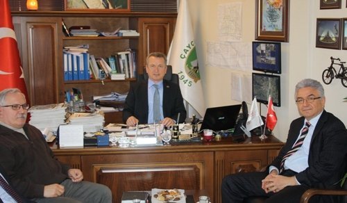 TURPÇU'DA BA?KAN KANTARCI'YA Z?YARET