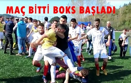 SAHA’DA BOKS MAÇI YÖNETİCİ ANTRENÖRE YUMRUK ATTI