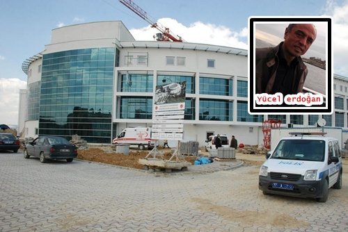 REKTÖRLÜK BİNASI İNŞAATINDAN DÜŞEN İŞÇİ HAYATINI KAYBETTİ