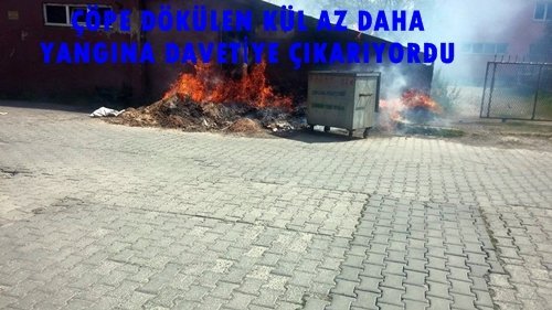 ÇAYCUMA’DA İTFAİYE BÜYÜK BİR TEHLİKEYİ ÖNLEDİ