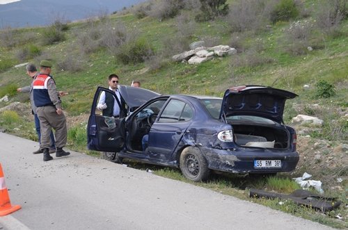 TOSYA'DA TRAF?K KAZASI: 1 ÖLÜ, 1 YARALI