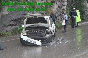 HATALI SOLLAMA KAZAYA NEDEN OLDU: 2 YARALI