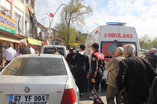 YAYAYA ÇARPAN B?S?KLET SÜRÜCÜSÜ YARALANDI