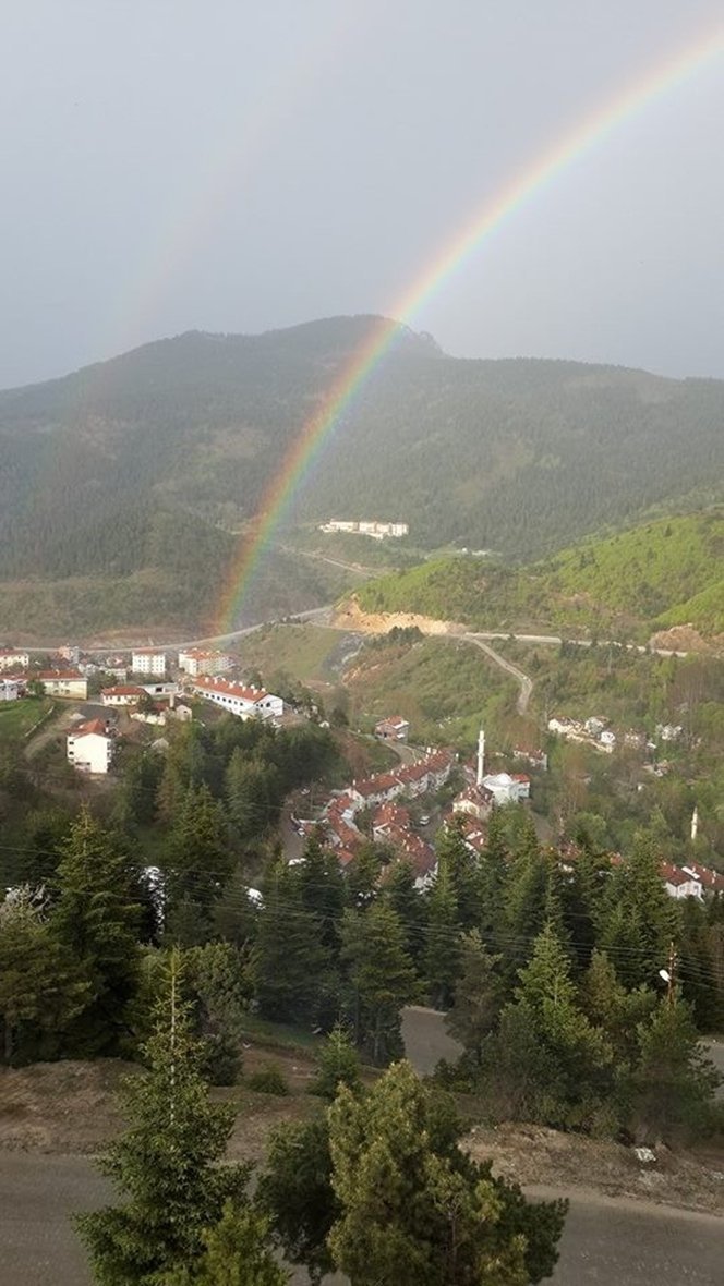 KÜRE?DE  OLU?AN GÖKKU?A?I GÖRENLER? BÜYÜLED?