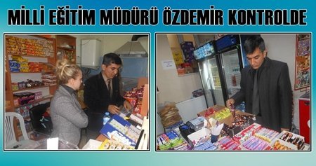 Çaycuma da Kantinlerde Kontrol