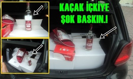 Filyos’ta Jandarmadan Kaçak İçki Operasyonu.!